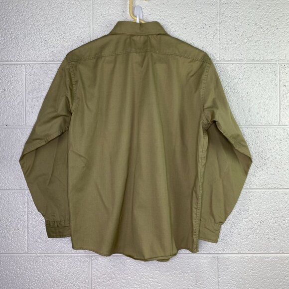 OshKosh B'Gosh Best Prest Long Sleeve Khaki Size 15.5 Short - Picture 2 of 8